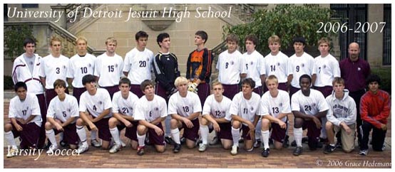 UD Varsity Soccer 2006-2007
