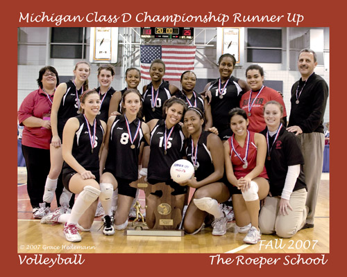 RoeperVolleyballStatesRunnerUp Team